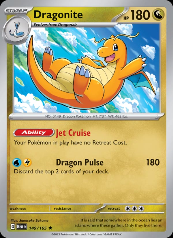 Dragonite, SV: Scarlet & Violet 151 · 149/165