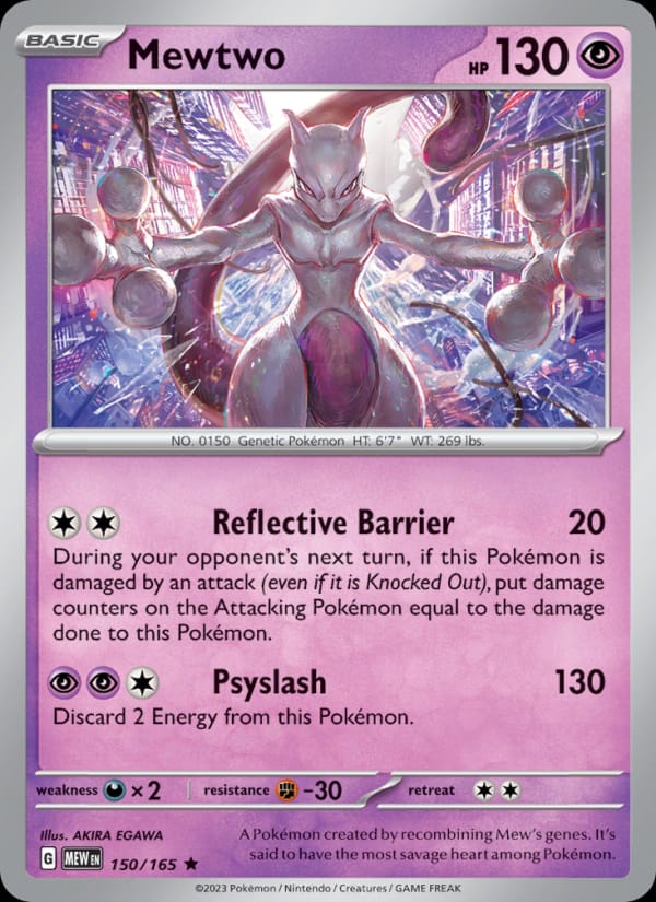 Mewtwo, SV: Scarlet & Violet 151 · 150/165