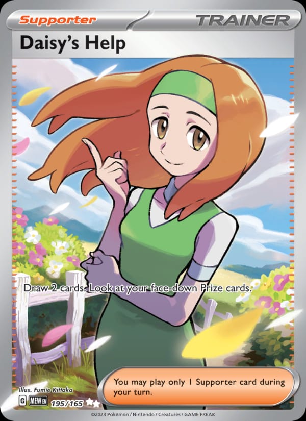 Daisy's Help, SV: Scarlet & Violet 151 · 195/165