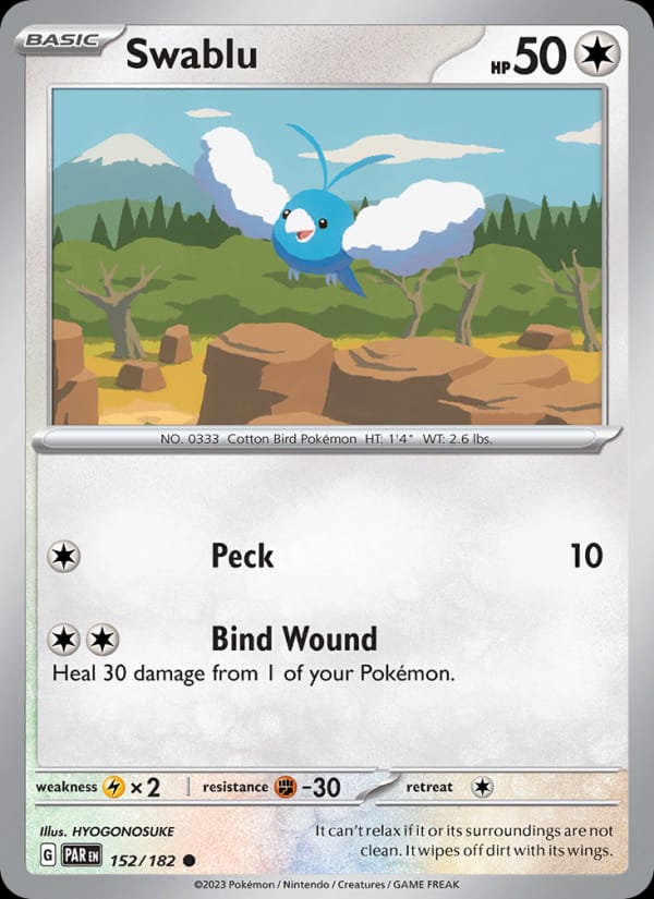 Swablu, SV04: Paradox Rift · 152/182