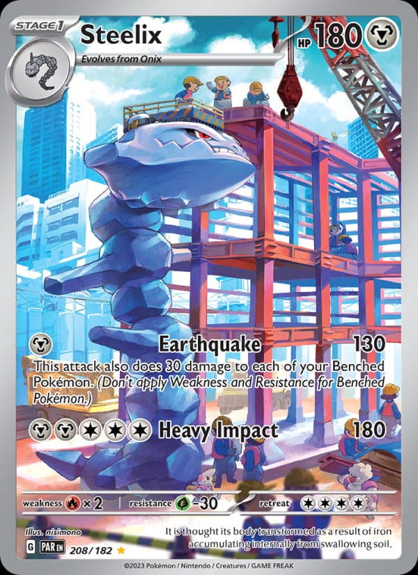 Steelix, SV04: Paradox Rift · 208/182