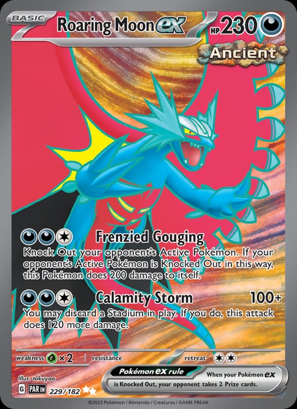 Roaring Moon ex, SV04: Paradox Rift · 229/182