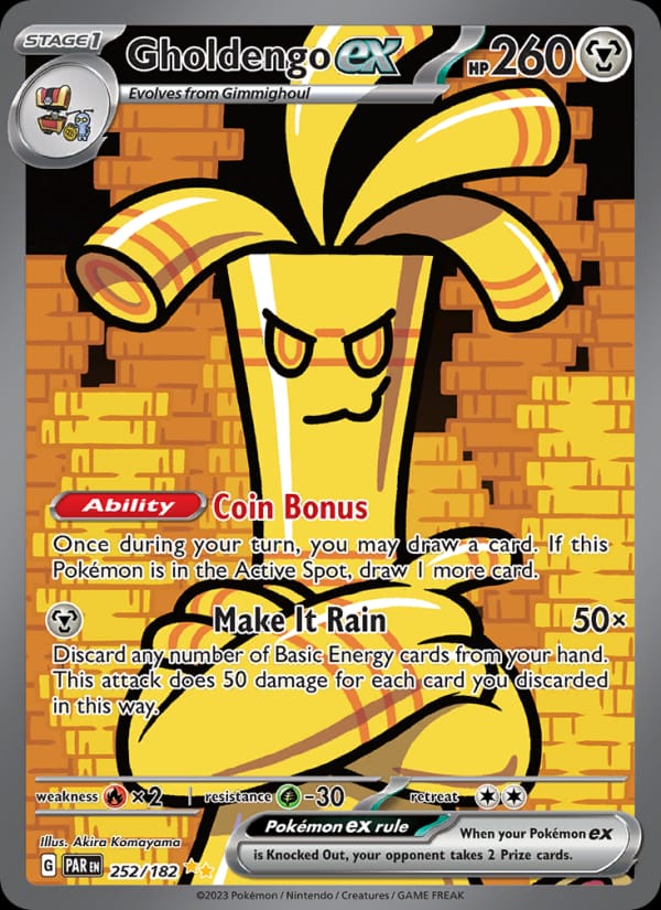 Gholdengo ex, SV04: Paradox Rift · 252/182