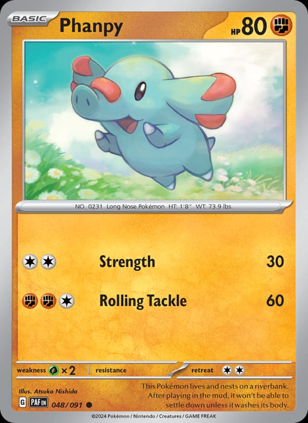 Phanpy, SV: Paldean Fates · 048/091