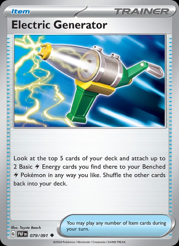 Electric Generator, SV: Paldean Fates · 079/091