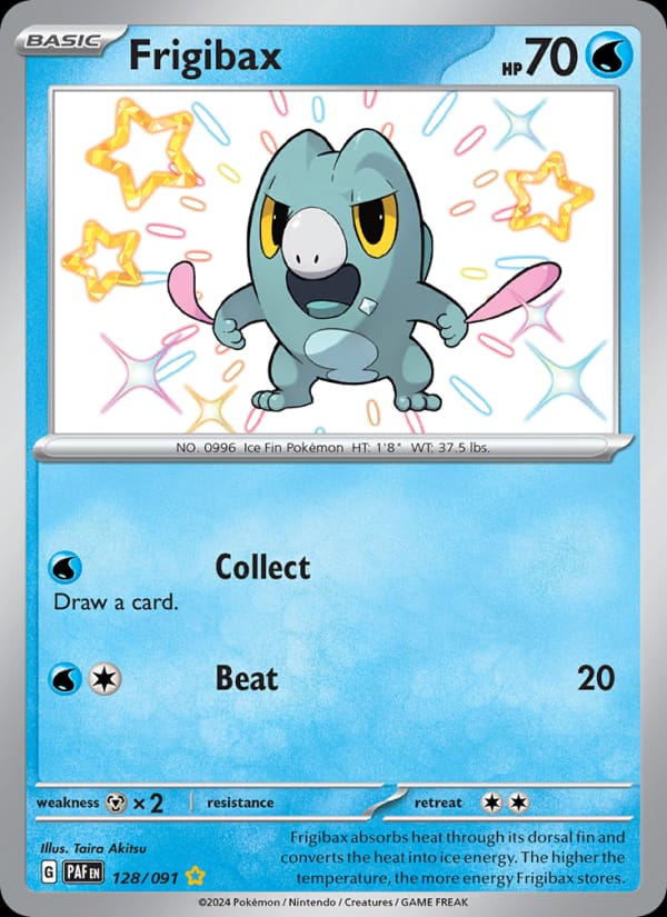 Frigibax, SV: Paldean Fates · 128/091