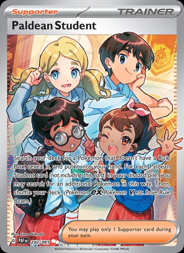 Paldean Student, SV: Paldean Fates · 230/091