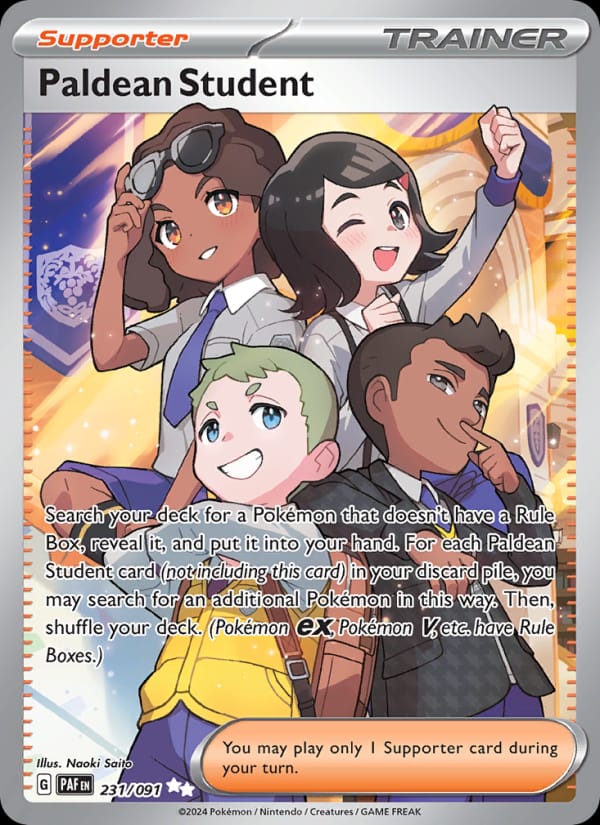 Paldean Student, SV: Paldean Fates · 231/091