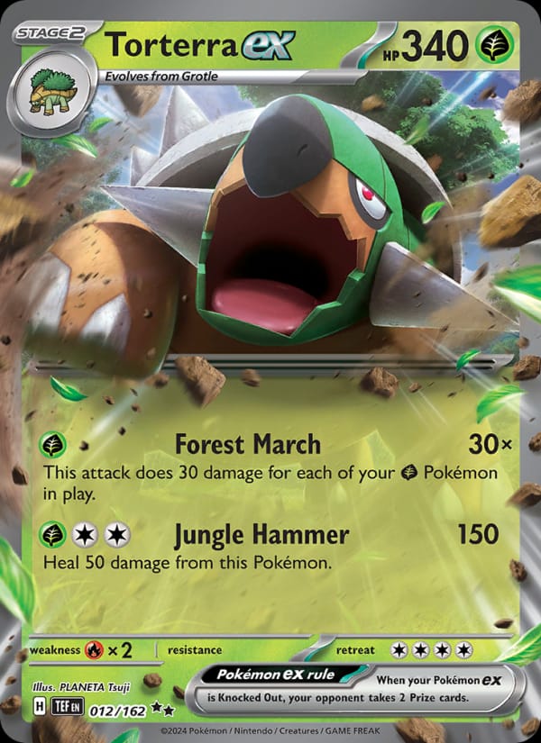 Torterra ex, SV05: Temporal Forces · 012/162