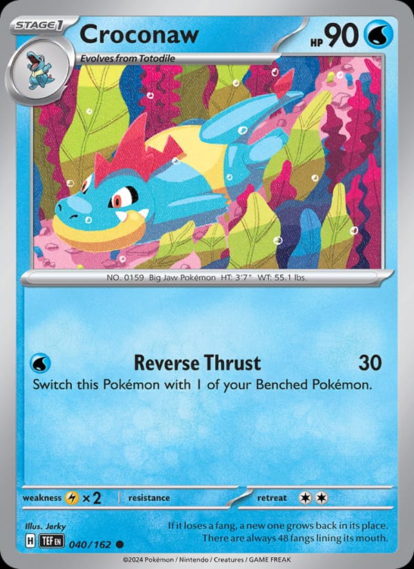 Croconaw, SV05: Temporal Forces · 040/162