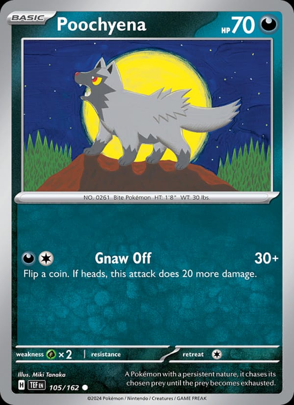 Poochyena, SV05: Temporal Forces · 105/162