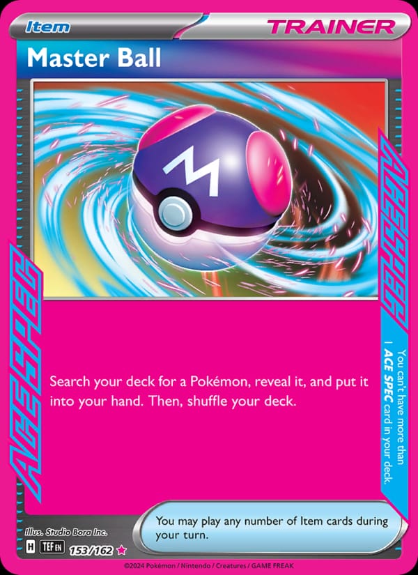 Master Ball, SV05: Temporal Forces · 153/162