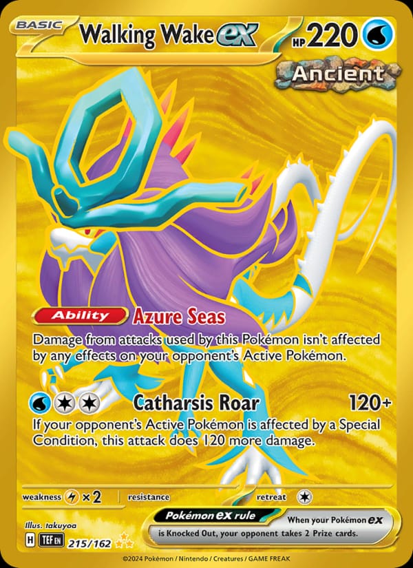 Walking Wake ex, SV05: Temporal Forces · 215/162
