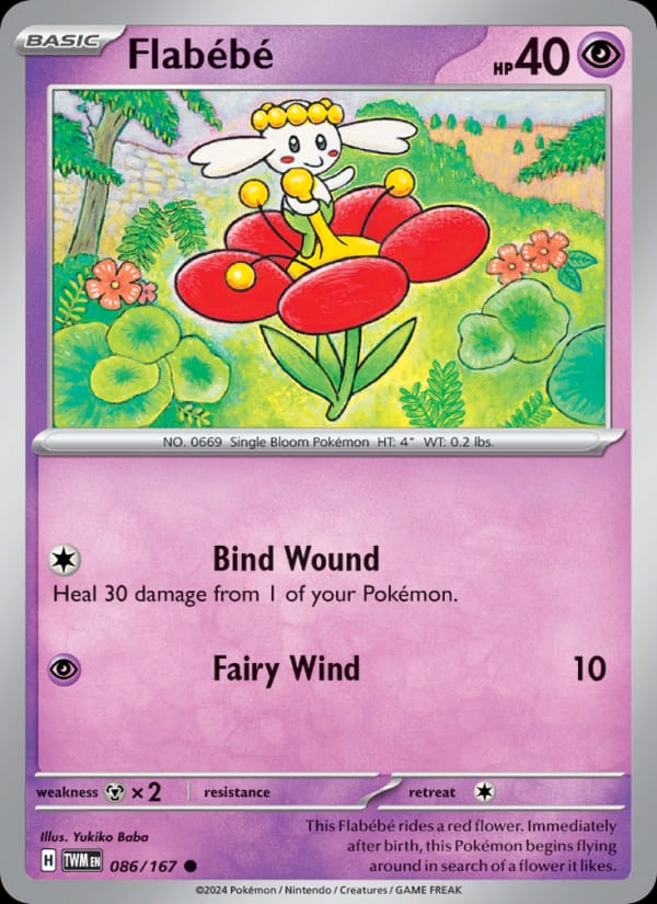 Flabebe, SV06: Twilight Masquerade · 086/167
