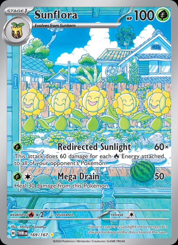 Sunflora, SV06: Twilight Masquerade · 169/167