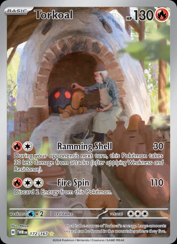 Torkoal, SV06: Twilight Masquerade · 172/167