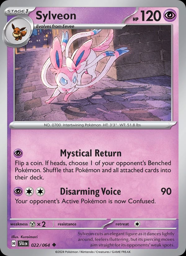 Sylveon, SV: Shrouded Fable · 022/064