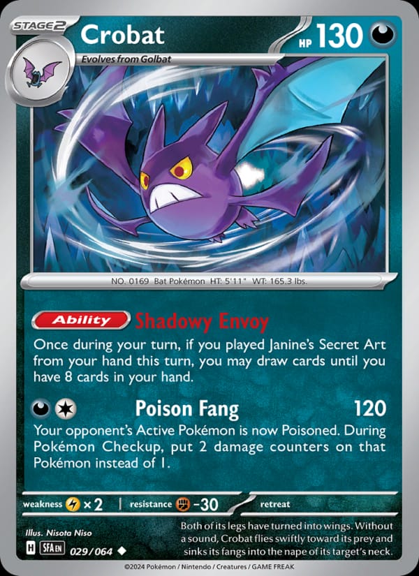 Crobat, SV: Shrouded Fable · 029/064