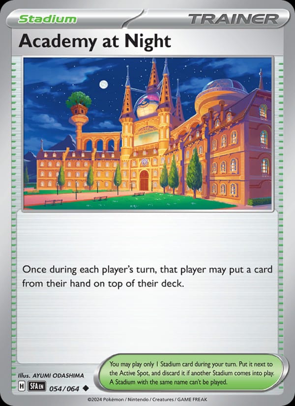 Academy at Night, SV: Shrouded Fable · 054/064