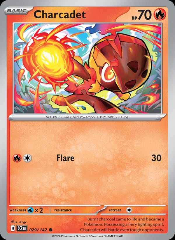 Charcadet, SV07: Stellar Crown · 029/142