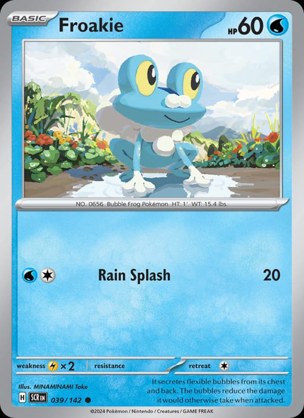 Froakie, SV07: Stellar Crown · 039/142
