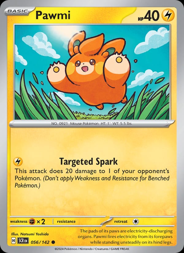 Pawmi, SV07: Stellar Crown · 056/142