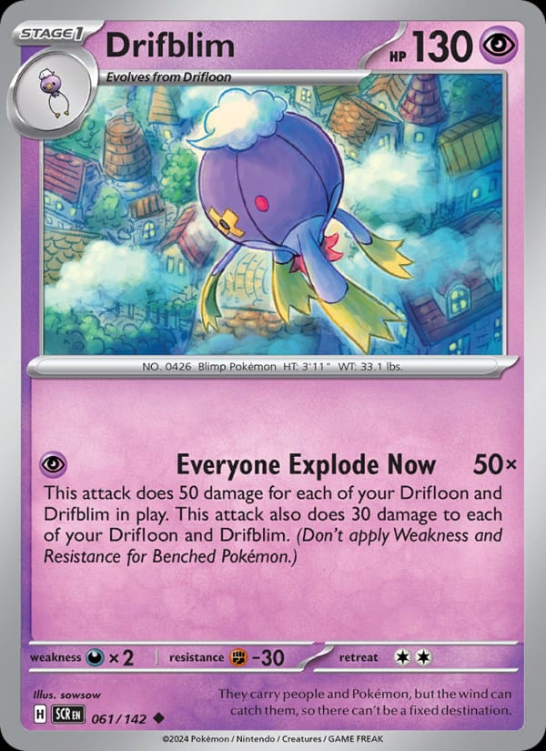 Drifblim, SV07: Stellar Crown · 061/142