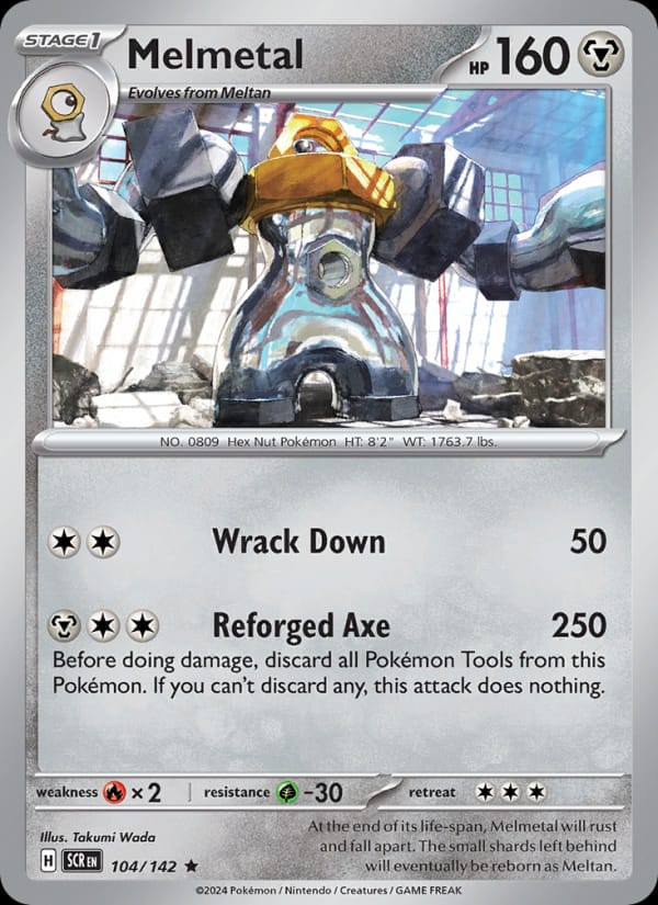 Melmetal, SV07: Stellar Crown · 104/142