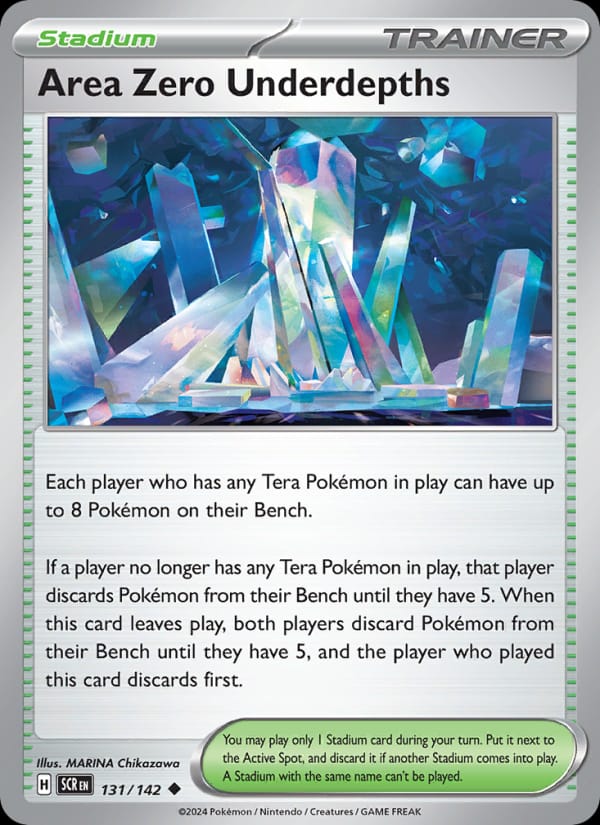Area Zero Underdepths, SV07: Stellar Crown · 131/142