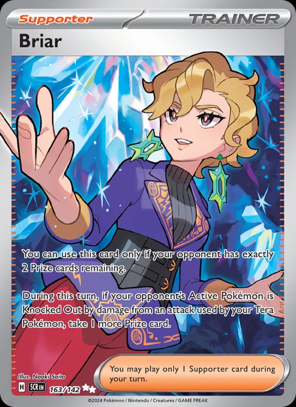 Briar, SV07: Stellar Crown · 163/142