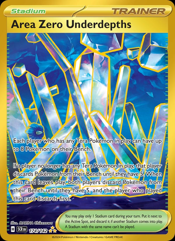 Area Zero Underdepths, SV07: Stellar Crown · 174/142