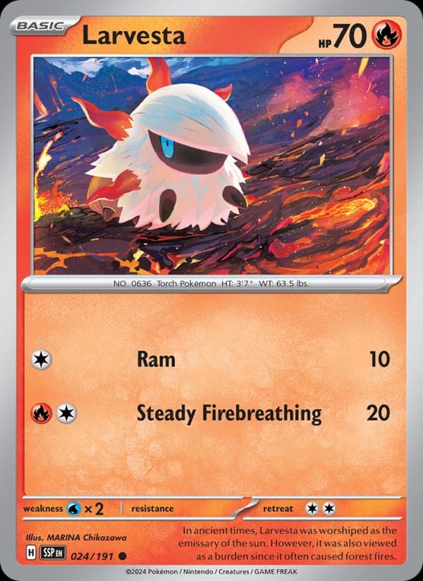 Larvesta, SV08: Surging Sparks · 024/191