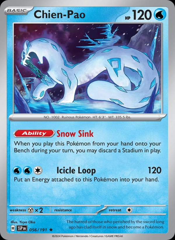 Chien-Pao, SV08: Surging Sparks · 056/191