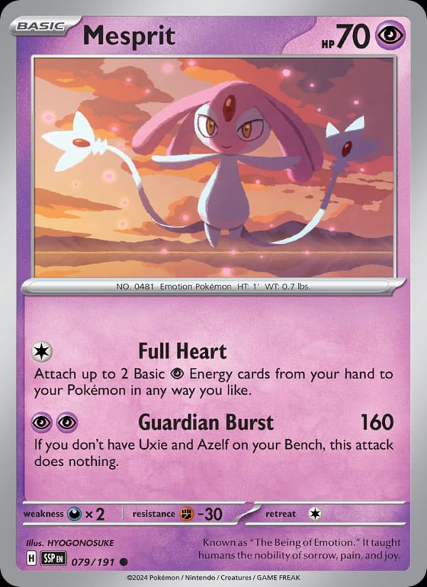 Mesprit, SV08: Surging Sparks · 079/191