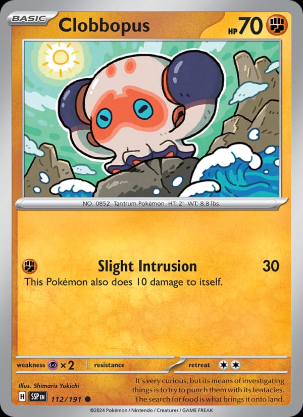 Clobbopus, SV08: Surging Sparks · 112/191