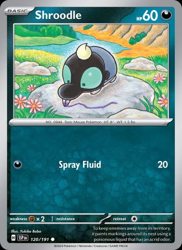 Shroodle, SV08: Surging Sparks · 120/191