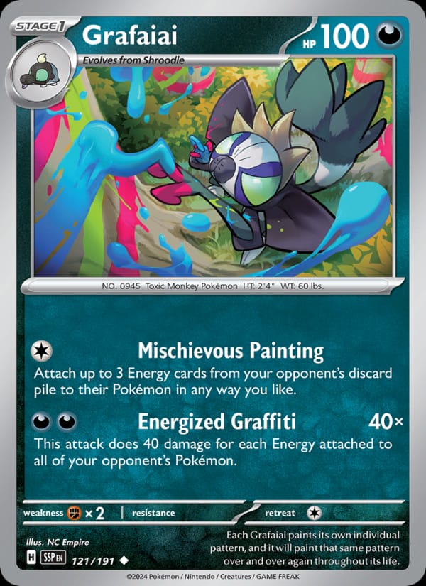 Grafaiai, SV08: Surging Sparks · 121/191