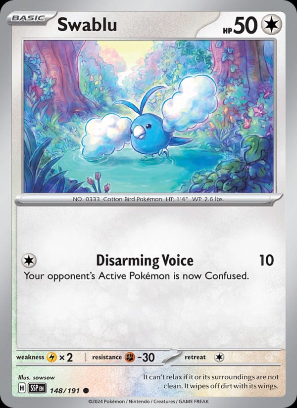 Swablu, SV08: Surging Sparks · 148/191