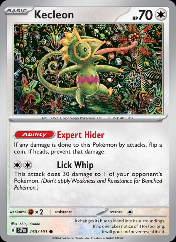 Kecleon, SV08: Surging Sparks · 150/191