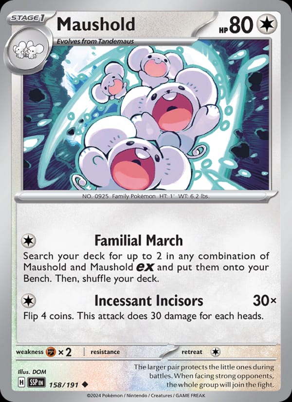 Maushold, SV08: Surging Sparks · 158/191