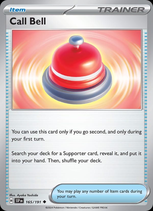 Call Bell, SV08: Surging Sparks · 165/191