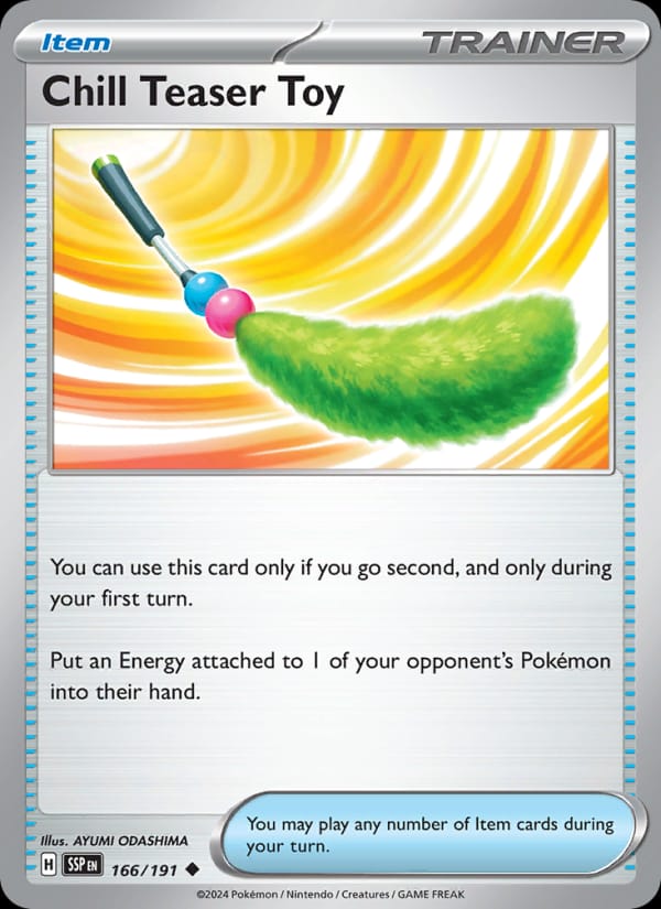 Chill Teaser Toy, SV08: Surging Sparks · 166/191