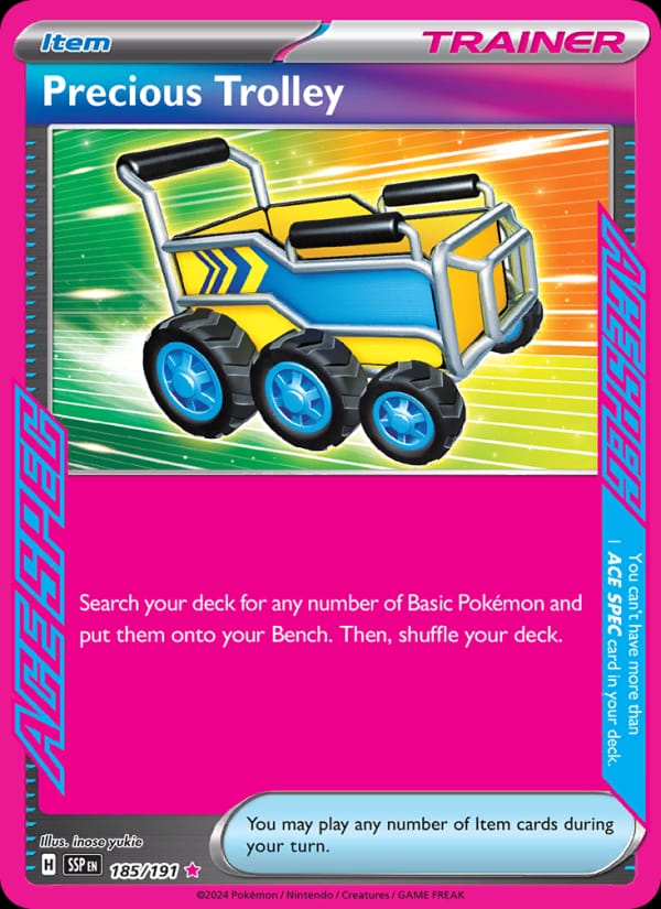 Precious Trolley, SV08: Surging Sparks · 185/191