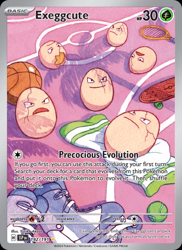 Exeggcute, SV08: Surging Sparks · 192/191