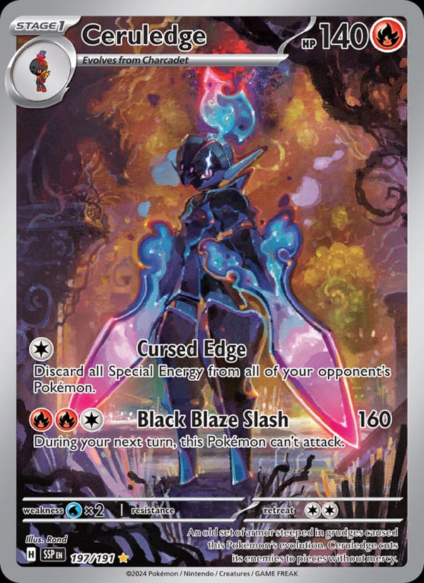 Ceruledge, SV08: Surging Sparks · 197/191