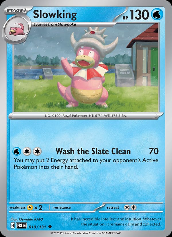 Slowking, SV: Prismatic Evolutions · 019/131