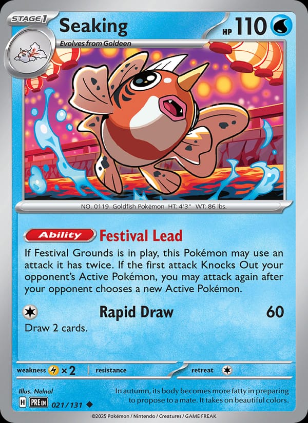 Seaking, SV: Prismatic Evolutions · 021/131