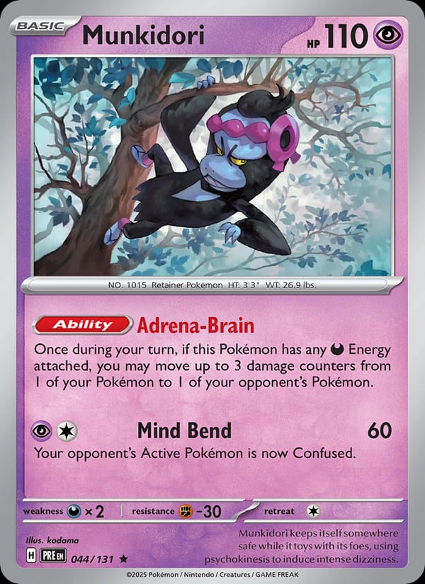 Munkidori, SV: Prismatic Evolutions · 044/131
