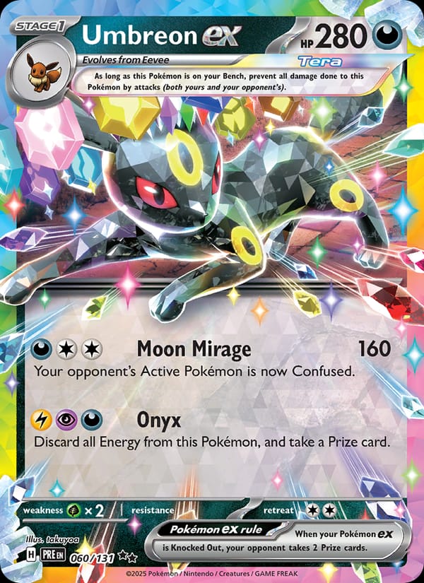 Umbreon ex, SV: Prismatic Evolutions · 060/131