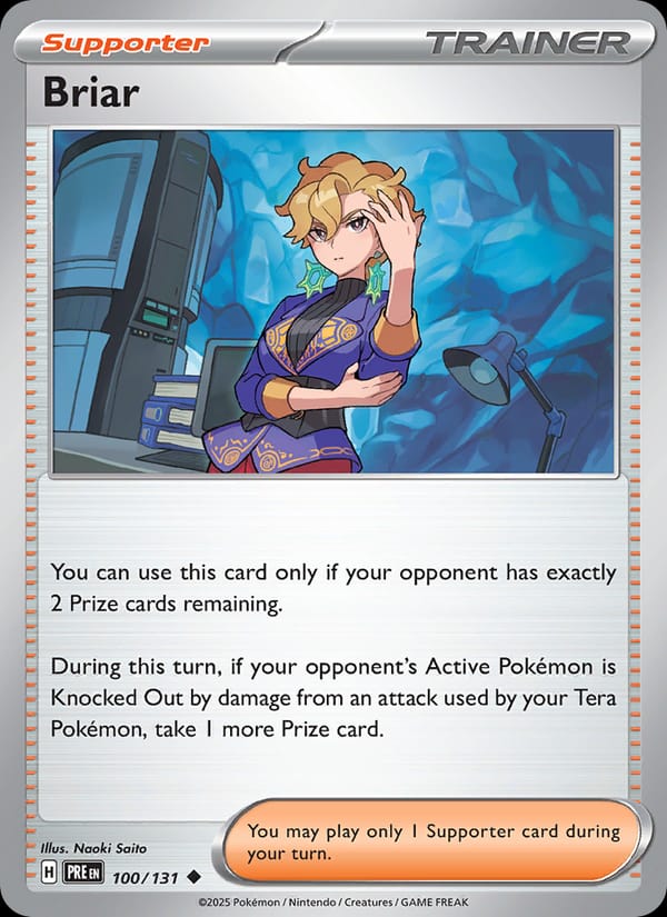 Briar, SV: Prismatic Evolutions · 100/131